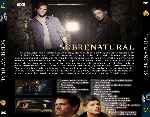 carátula trasera de divx de Sobrenatural - Temporada 04 - V2