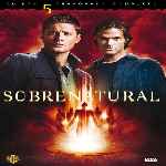 carátula frontal de divx de Sobrenatural - Temporada 05 - V2