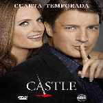 carátula frontal de divx de Castle - Temporada 04 - V2