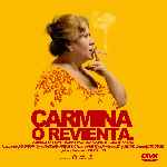 carátula frontal de divx de Carmina O Revienta 
