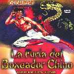 carátula frontal de divx de La Furia Del Boxeador Chino