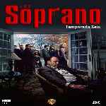 carátula frontal de divx de Los Soprano - Temporada 06 - V2