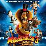 carátula frontal de divx de Madagascar 3 - De Marcha Por Europa