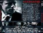 carátula trasera de divx de Headhunters