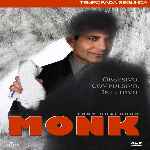 carátula frontal de divx de Monk - Temporada 02