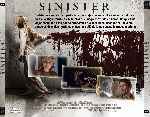carátula trasera de divx de Sinister