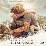 carátula frontal de divx de Lo Imposible
