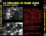 carátula trasera de divx de La Venganza De Frank James - V2