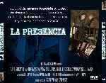 carátula trasera de divx de La Presencia 