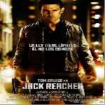 carátula frontal de divx de Jack Reacher