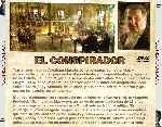 carátula trasera de divx de El Conspirador
