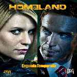 cartula frontal de divx de Homeland - Temporada 02 