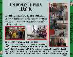 carátula trasera de divx de Un Donante Para Jack