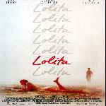 carátula frontal de divx de Lolita - 1997