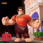 carátula frontal de divx de Rompe Ralph