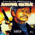 carátula frontal de divx de Justicia Salvaje - 1984