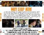 carátula trasera de divx de Why Stop Now