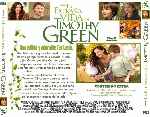 carátula trasera de divx de La Extrana Vida De Timothy Green - V2