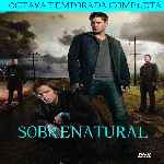 carátula frontal de divx de Sobrenatural - Temporada 08