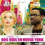 carátula frontal de divx de Dos Dias En Nueva York