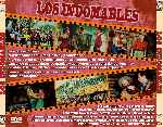 carátula trasera de divx de Los Indomables - 1956