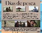 carátula trasera de divx de Dias De Pesca