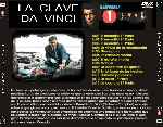 carátula trasera de divx de La Clave Da Vinci - Temporada 01
