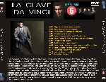 carátula trasera de divx de La Clave Da Vinci - Temporada 06 