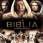 carátula frontal de divx de La Biblia - 2013
