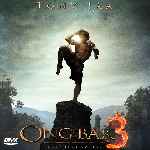 carátula frontal de divx de Ong Bak 3 - 2010