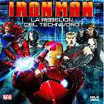carátula frontal de divx de Iron Man - La Rebelion De Technivoro 