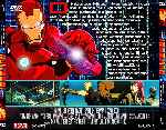 carátula trasera de divx de Iron Man - La Rebelion De Technivoro 