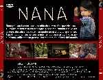 carátula trasera de divx de Nana - 2011