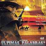 carátula frontal de divx de Algunas Ultimas Palabras