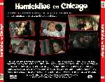 carátula trasera de divx de Homicidios En Chicago 