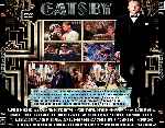 cartula trasera de divx de El Gran Gatsby - 2013
