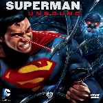 carátula frontal de divx de Superman Unbound