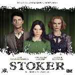 carátula frontal de divx de Stoker