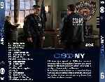 carátula trasera de divx de Csi Ny - Temporada 09 - V2