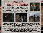 carátula trasera de divx de El Ultimo Dia De La Guerra