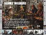 carátula trasera de divx de Family Weekend
