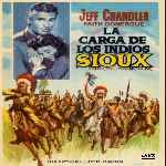 carátula frontal de divx de La Carga De Los Indios Sioux