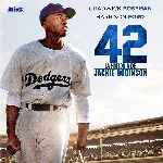 carátula frontal de divx de 42 - La Historia De Jackie Robinson