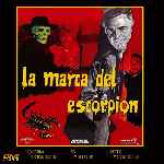 carátula frontal de divx de La Marca Del Escorpion