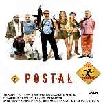 carátula frontal de divx de Postal