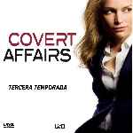 carátula frontal de divx de Covert Affairs - Temporada 03