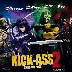 carátula frontal de divx de Kick-ass 2 - Con Un Par