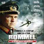 carátula frontal de divx de Rommel