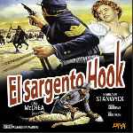 carátula frontal de divx de El Sargento Hook
