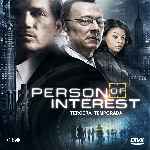 carátula frontal de divx de Person Of Interest - Temporada 03 